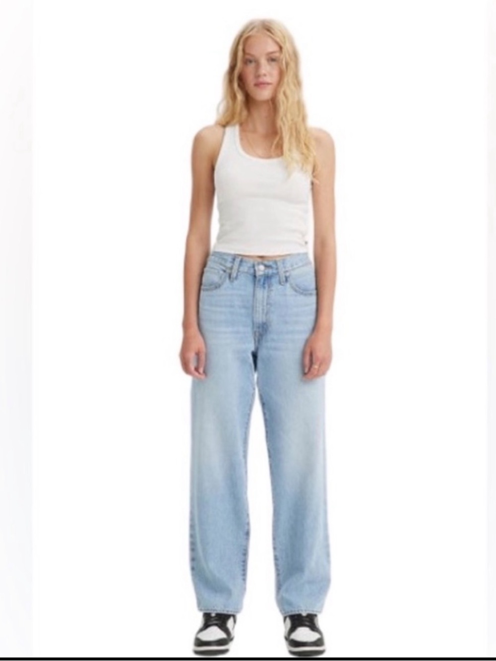 Levi's 94 Baggy Jean 100% Cotton women’s size 32 with inseam 30